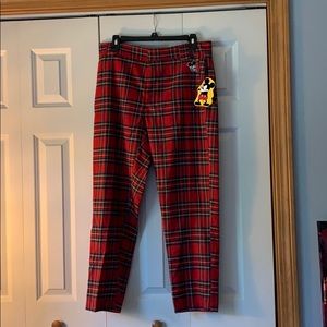 Men’s plaid pants